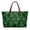 Dense Shamrock Print, variant on POLERO Tote Bag for Daily Use Shopping, Lightweight Large Capacity Top Handle Handbags, Owl Heart