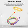 thumbnail image 4 of Bearded Dragon Lizard Leash Harness Set Soft Leather Reptile Leash, Multiple Sizes, Comfortable Material, Suitable For Small Animals, Bright Colors, 4 of 8
