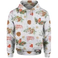 thumbnail image 4 of Sudadera con capucha para hombre con impresión 3D, sudadera navideña para hombre, moda para hombre, copo de nieve, piña fresca, regalo de Papá Noel, ropa duradera Y2k, 4 of 5
