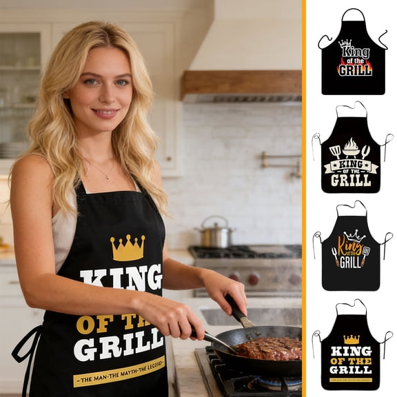 FEOLGEHLY Adjustable Bib Aprons for Women, Kitchen Apron with Pockets, Apron with Penisunder, Cooking Aprons for Men, Waterproof & Oil-Proof for BBQ Grilling Cooking Painting Gardening(C)