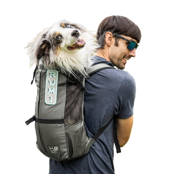 K9 Sport Sack Trainer | Dog Carrier Dog Backpack Pets, Irongate, 12.0" L x 11.0" W x 22.0" H