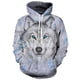 thumbnail image 2 of Sudadera con capucha para hombre 2021, moda urbana, sudadera de manga larga de hip hop, chaqueta con estampado de lobo en 3D de gran tamaño, 2 of 4