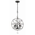 thumbnail image 6 of Five Light Mini Chandelier In Minimalist Style 17 Inches Wide By 23 Inches High-English Bronze Finish    -Traditional Installation Crystorama, 6 of 9