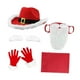 thumbnail image 1 of Gorros y barba de Papá Noel Strade Fareast Limited traje de cosplay reutilizable, 1 of 8