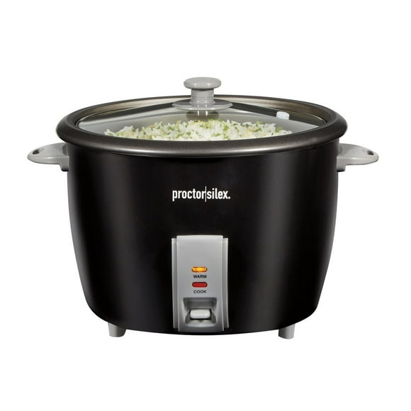 Proctor Silex Rice Cooker & Steamer, Extra-Large Capacity 37555, 15 Cups Uncooked