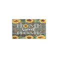 thumbnail image 2 of 2 Piece Grey Sunflower Flowers Rug Kitchen Rug Set, Decor Kitchen Rugs, Absorbent Non-Slip Washable Floor Mats, Home Indoor Runner Rugs 17"x47"+17"x30", 2 of 7