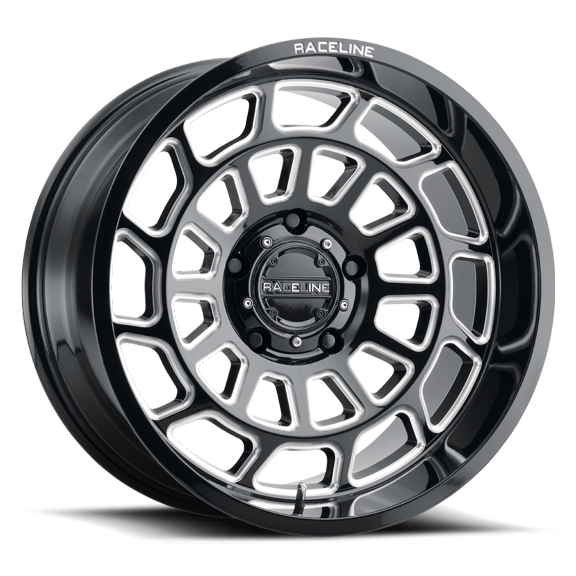 Raceline 955M-WARP 22" Cast Aluminum Wheel, WARP BMF 22X12 6X135 -44mm