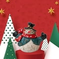 thumbnail image 5 of SSZMDLB under $5 Christmas Table Decor, Snowman Figurines, Festive Centerpiece for Mantel, Shelf, Party, Home, Office, Indoor Xmas Ornament Set, 5 of 6
