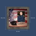 thumbnail image 2 of Police Officer Gifts, Law Enforcement Gifts, Police Gifts for Men, Gifts for Cops, First Responders, Sheriff, Deputy or State Police, Picture Framed Wall Art for the Home or Police Station, 6353BW, 2 of 6