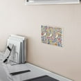 thumbnail image 5 of Yayeee Toggle Light Switch Wall Plate 2-Gang 4.56"x4.48" Decorative Outlet Cover, Yellow Wildflower Pattern, 5 of 7