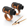thumbnail image 4 of facefd Drum Stick Control Clip Drumsticks Aid Auxiliary Hand Grip Loop Orange, 4 of 9