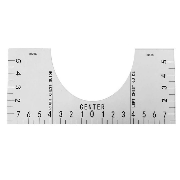  SKYG Tshirt Ruler Guide for Vinyl- Tshirt Alignment