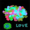 thumbnail image 1 of 200 Pcs Garden Decoration Glow In The Dark Luminous Pebbles Stones Wedding, 1 of 6