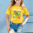 thumbnail image 2 of Back To School Printed Summer Top With Three Quarter Sleeves For Kids Light Shirts for Kids, 2 of 4