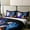 Blue Orange Black, variant on Erosebridal Vintage Golf 100% Cotton Comforter Cover Full, Ball Gaming Bedding Full Size, Sports Player Decor, 3pcs（No Comforter）