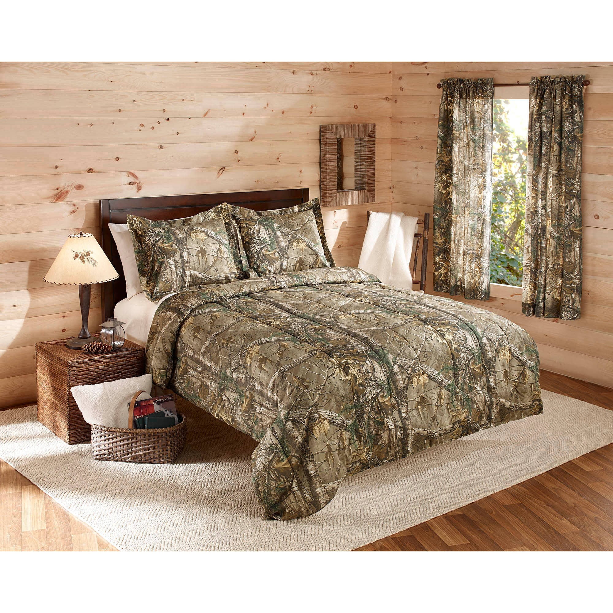 Real Tree Xtra Comforter Set Twin Camo G Walmart Com