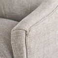 thumbnail image 5 of Home Square 2 Piece Swivel Linen Office Chair Set in Light Gray, 5 of 11