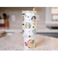 thumbnail image 3 of Disney Princesses 40oz Tumbler with Handle – Just A Girl Who Loves Princesses Travel Mug, Snow White Cinderella Ariel Belle Rapunzel Cup, Magical Princess Gift, 3 of 3
