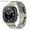 Ti/Orange, variant on Elegant Minimalist Band for Samsung Galaxy Watch Ultra 47mm, Slim Stainless Steel Bracelet for Business Casual Style