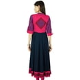 thumbnail image 4 of Phagun Ethnic Kurti Rayon Leaves Bollywood Kurta Women Casual Top Tunic Dress, 4 of 4