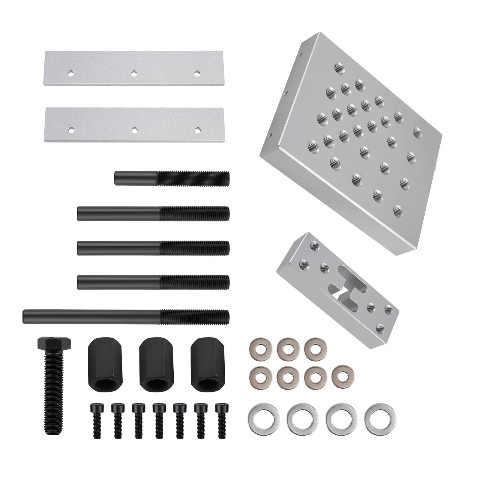 30 Ton Universal Drill Press Support Block Plate Tool Set Kit Bearing & Bushing