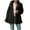 Green-winter warm fleece coat, variant on YanHoo Womens Plus Size Fleece Jackets Lapel Long Sleeve Open Front Cardigan Teddy Coat Faux Fur Sherpa Outerwear