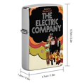 thumbnail image 2 of La compañía eléctrica-theme Copper Metal Lighter Shell, Premium Replacement Refillable Lighter Case with Durable Metal Construction, Compatible with Zippo and Most Standard Lighter Models, 2 of 6