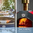 thumbnail image 4 of Shisuyan 1Set Cooking Thermometers Stainless Steel Grilling for Professional Chefs, 4 of 8