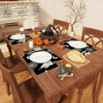 thumbnail image 5 of Boo Spooky Ghost Pumpkin Halloween Placemats Set of 4 Table Mats Table Decorations 12x18 inch, 5 of 5