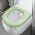thumbnail image 3 of High Foam Toilet Seat Cushion for Household Use Washable and Wipe Able Toilet Seat Ring for All Seasons in the Bathroom, 3 of 9