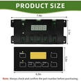 thumbnail image 2 of YANGLI Durable Replacement Oven Range Stove Clock Control Board - Compatible with 5304518660, Frigidaire 316455400, 2 of 5