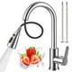 thumbnail image 1 of Grifo para Fregadero de Cocina,Mezcladora para Fregadero de Acero Inoxidable 304 con 2 Modos de Chorros y Rotación 360°,Manguera Extraíble, Monomando de Cocina para Lavado Eficiente, 1 of 7