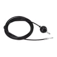 thumbnail image 4 of Cable de polea de fitness para gimnasio en casa, cable de repuesto de acero resistente, accesorio de repuesto para equipo de gimnasio en casa, color negro, 4 m/13,1 pies, 4 of 14
