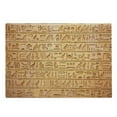 thumbnail image 1 of Egypt Cutting Board, Hieroglyph Stones with Historic Primitive Art Style Different, Decorative Tempered Glass Cutting and Serving Board, in 3 Sizes, by Ambesonne, 1 of 2