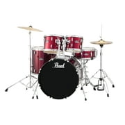 Pearl Roadshow 5-Piece New Fusion Drum Set Wine Red
