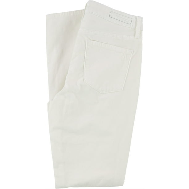 Articles of Society Womens Velvet Skinny Fit Jeans White 24