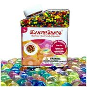 MarvelBeads Water Beads [Non-Toxic & Eco-Friendly] Rainbow Mix for Kids Sensory Play and Spa Refill (Over Half Pound)