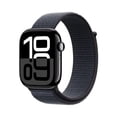 thumbnail image 1 of (Open Box) Apple Watch Series 10 GPS 46mm Jet Black Aluminum Case with Ink Sport Loop, 1 of 1