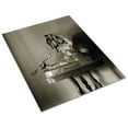 thumbnail image 3 of Print: Front View Of The Muse Of Aviation Trophy As Displayed On A Table, 3 of 4