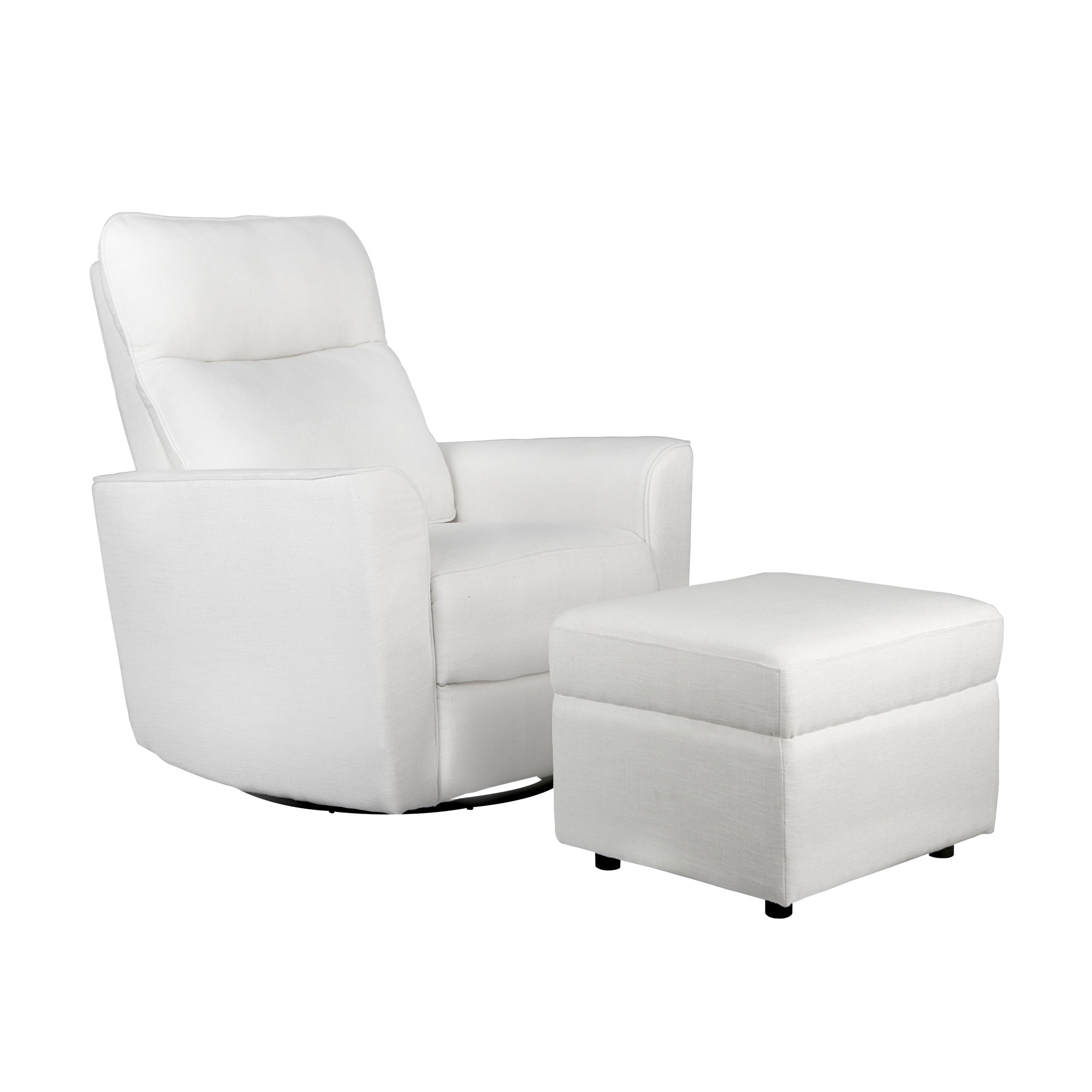 soho swivel glider white