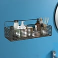 thumbnail image 6 of Yyuenw Wall Mounted Basket, Wall Hanging Storage Rack Multifunctional Iron Wire Metal Organizing Baskets for Home Kitchen Bathroom Pantry Utility Organizer, 6 of 6