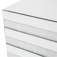 thumbnail image 4 of Michael Amini Montreal Mirrored Linear Square End Table, 4 of 5
