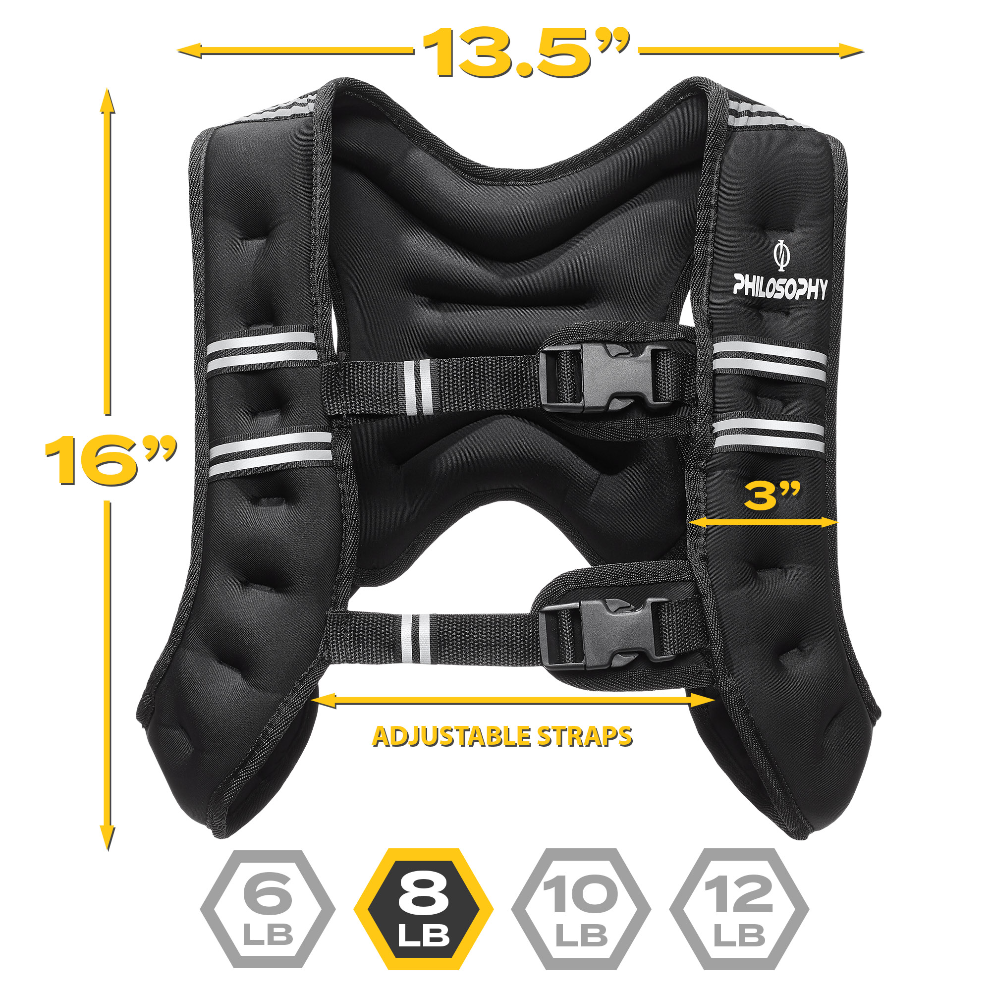 Philosophy Gym 8 lb Weighted Vest photo 3