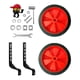 thumbnail image 4 of Ruedas de entrenamiento para bicicleta infantil, resistentes, universales, para 12", 14", 16" y 18" rojo, 4 of 9