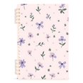 thumbnail image 2 of Haosy Bows Flower Leaf Notebooks 2 Pcs 1-subject Journal 60 Sheets A5 College Ruled Paper Detachable Ring 8.3"x5.7", 2 of 8