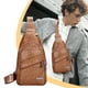 thumbnail image 4 of Bolso Bandolera Impermeable de Piel Sintética para Hombre con Puerto de Carga Usb, Antirrobo, para Uso Informal y Profesional., 4 of 6
