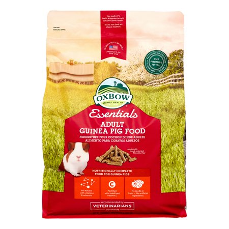 Oxbow Pet Products Essentials Cavy Cuisine Adult Guinea Pig Dry Small Animal Food, 5 Lb