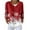 Red, variant on Feancey Plus Size Cardigan Sweaters for Women Christmas Tree Print Open Front Button Cardigans Lightweight Long Sleeve Ribbed Knit Jackets Hot Pink S