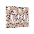 thumbnail image 2 of Mickey Mouse Cartoon Anime Light Switch Cover Plates Single Toggle Wall Plate, Decorative 3-Gang Christmas Decor Lightswitch Cover, 2 of 7