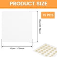 thumbnail image 1 of 30Pcs Silicone Dehydrator Mats Robust Dehydrator Tray Liner Non Stick Mesh Silicone Dehydrator Mats Easy to Use Clean Silicone Dehydrator Mats Suitable for Fruits Dryer-white-, 1 of 9
